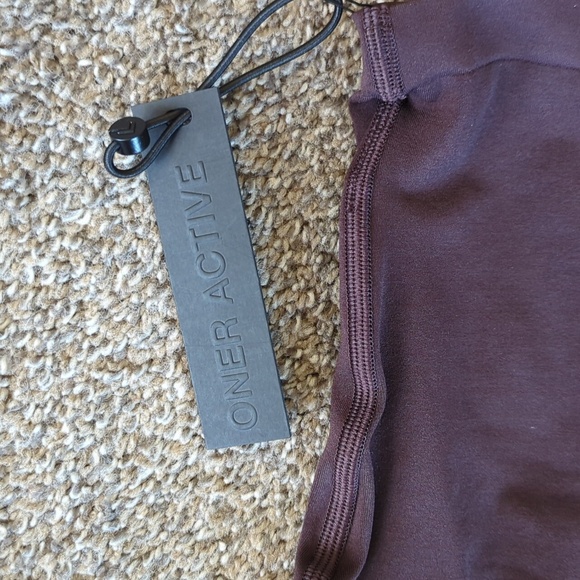 Oner Active Effortless Leggings Plum Brown NWT - Picture 5 of 10